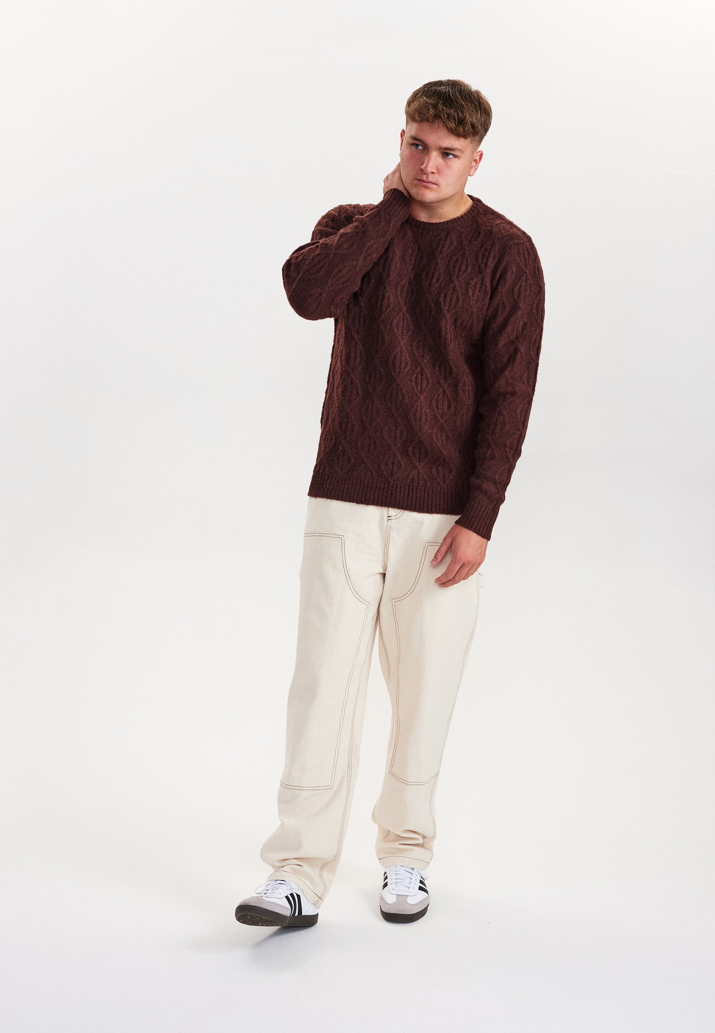 DXNMXRK. DX-Diego Knitwear Dark Brown