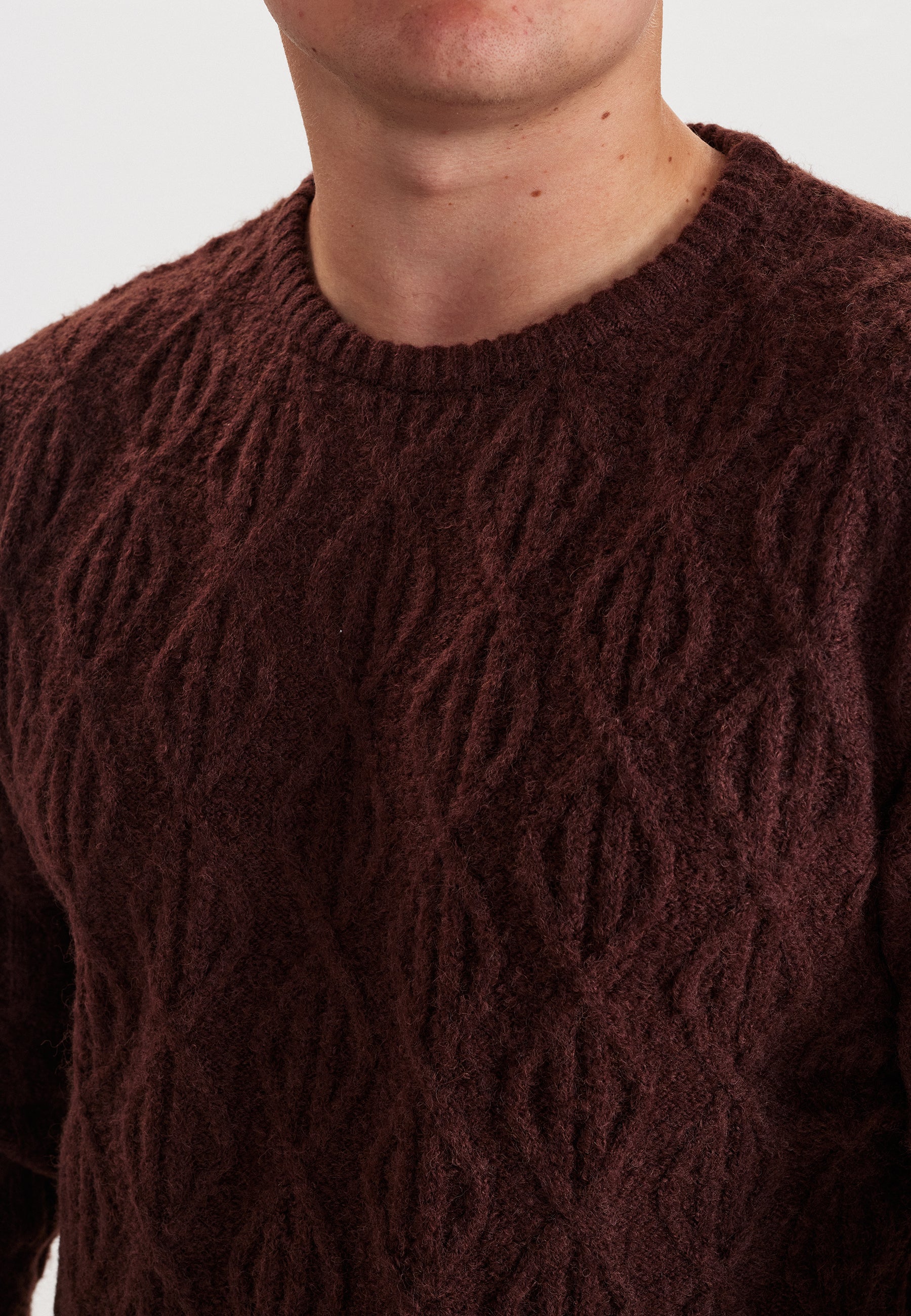 DXNMXRK. DX-Diego Knitwear Dark Brown