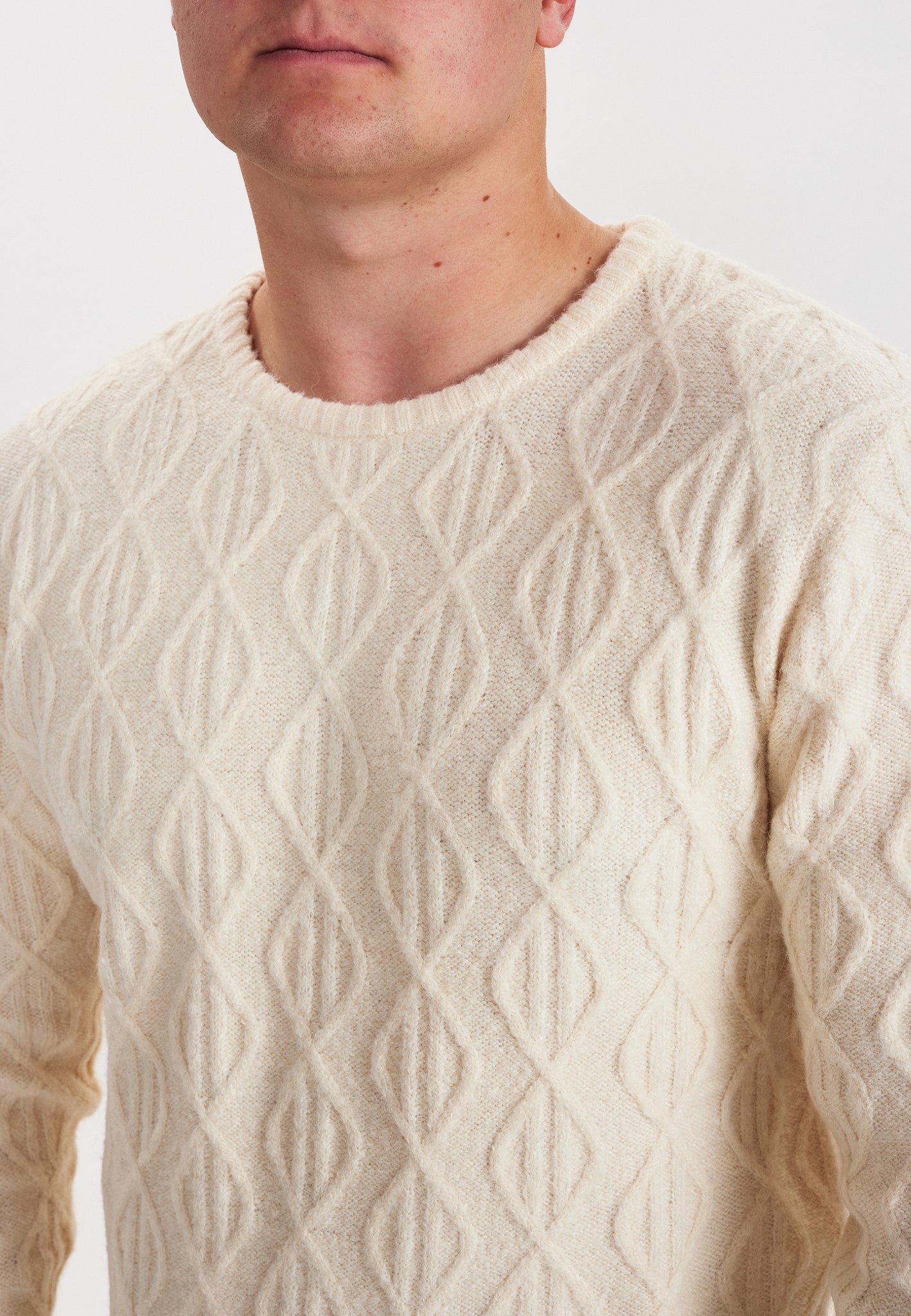 DXNMXRK. DX-Diego Knitwear Off white