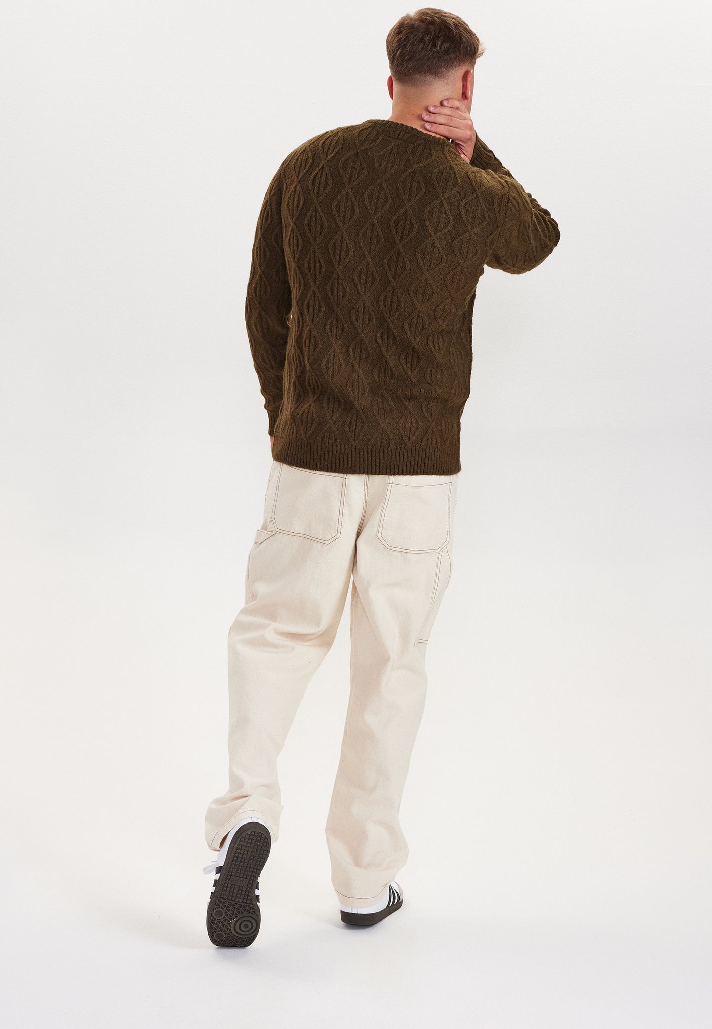 DXNMXRK. DX-Diego Knitwear Olive green