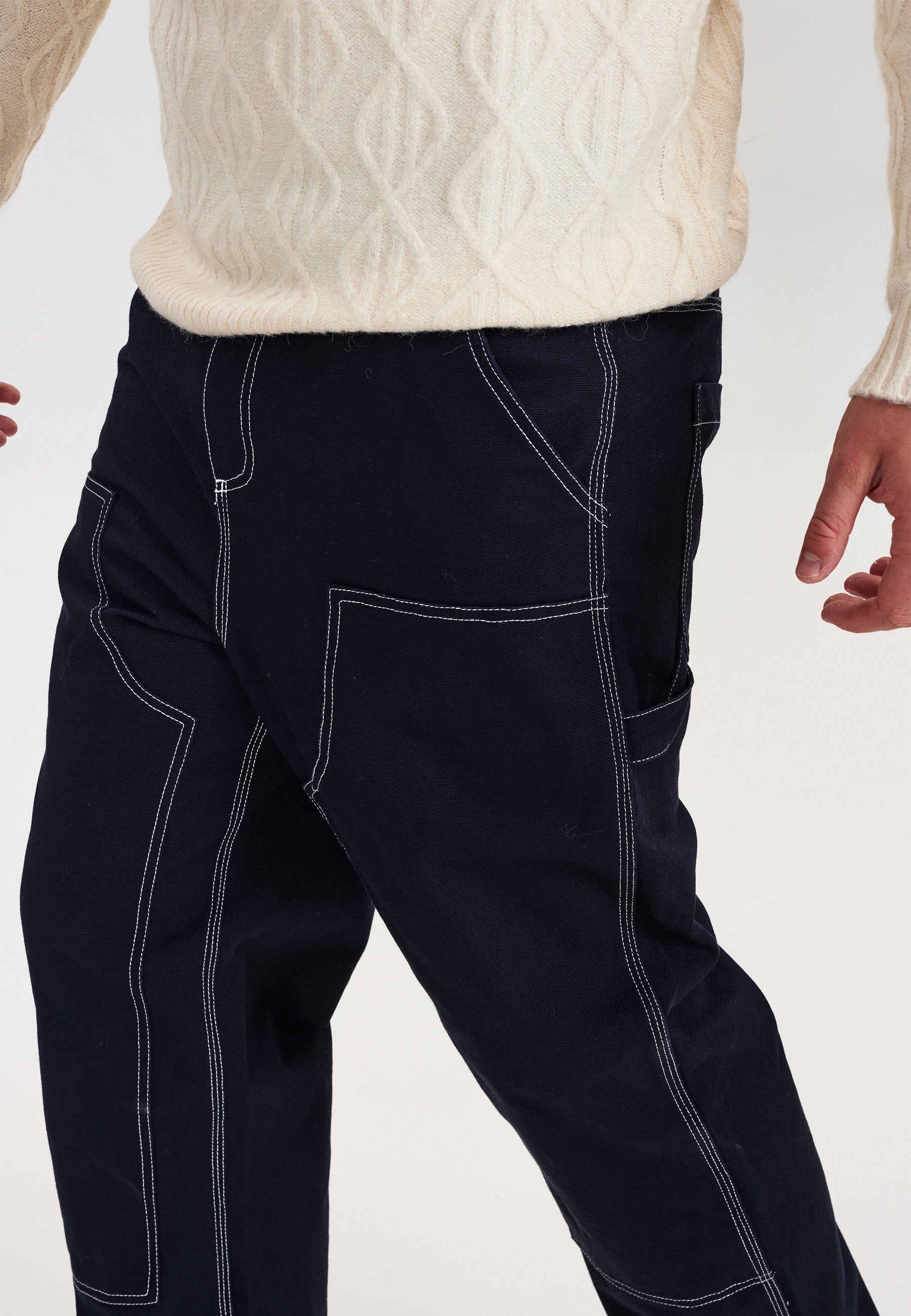 DXNMXRK. DXEastom Pants navy