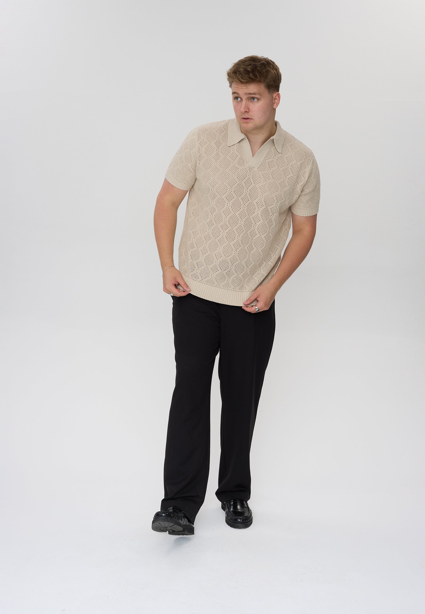 DXNMXRK. DXFajr Knitwear Stone
