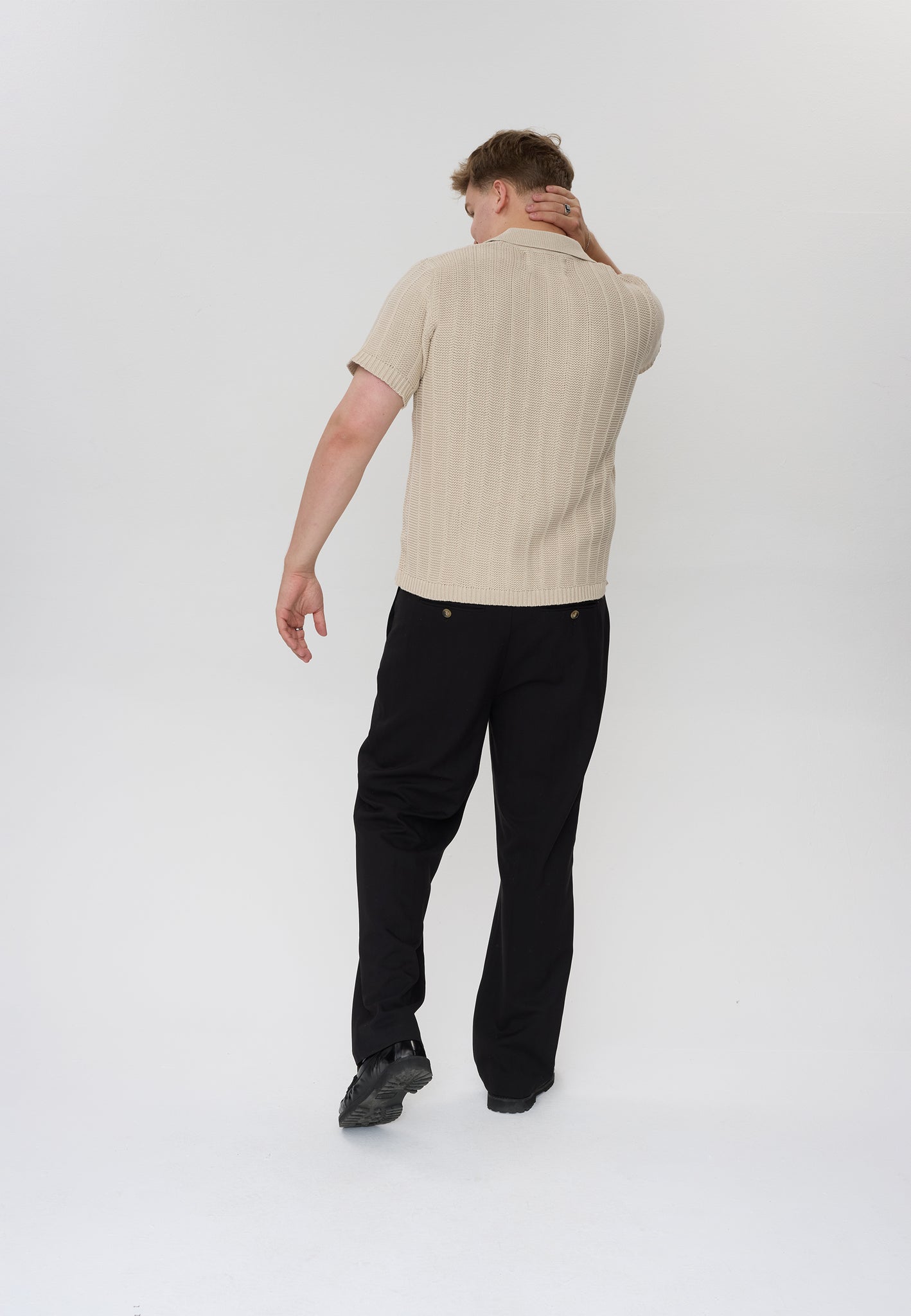 DXNMXRK. DXFardden Knitwear Stone