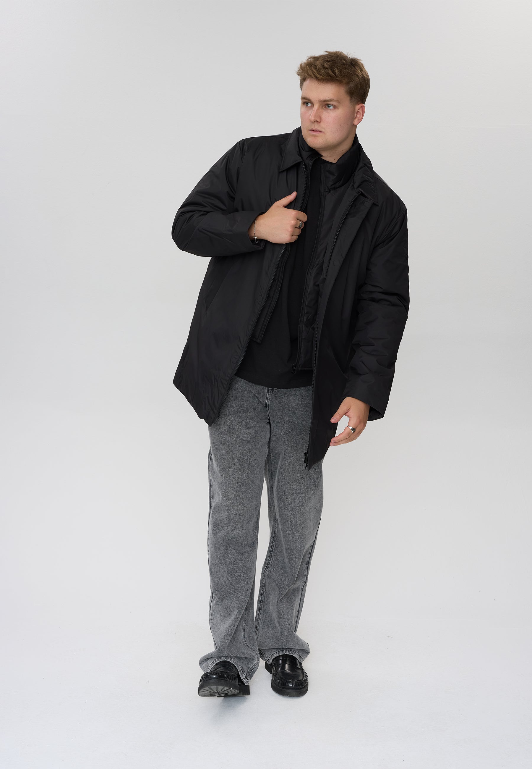 DXNMXRK. DXFarmand Jacket Black