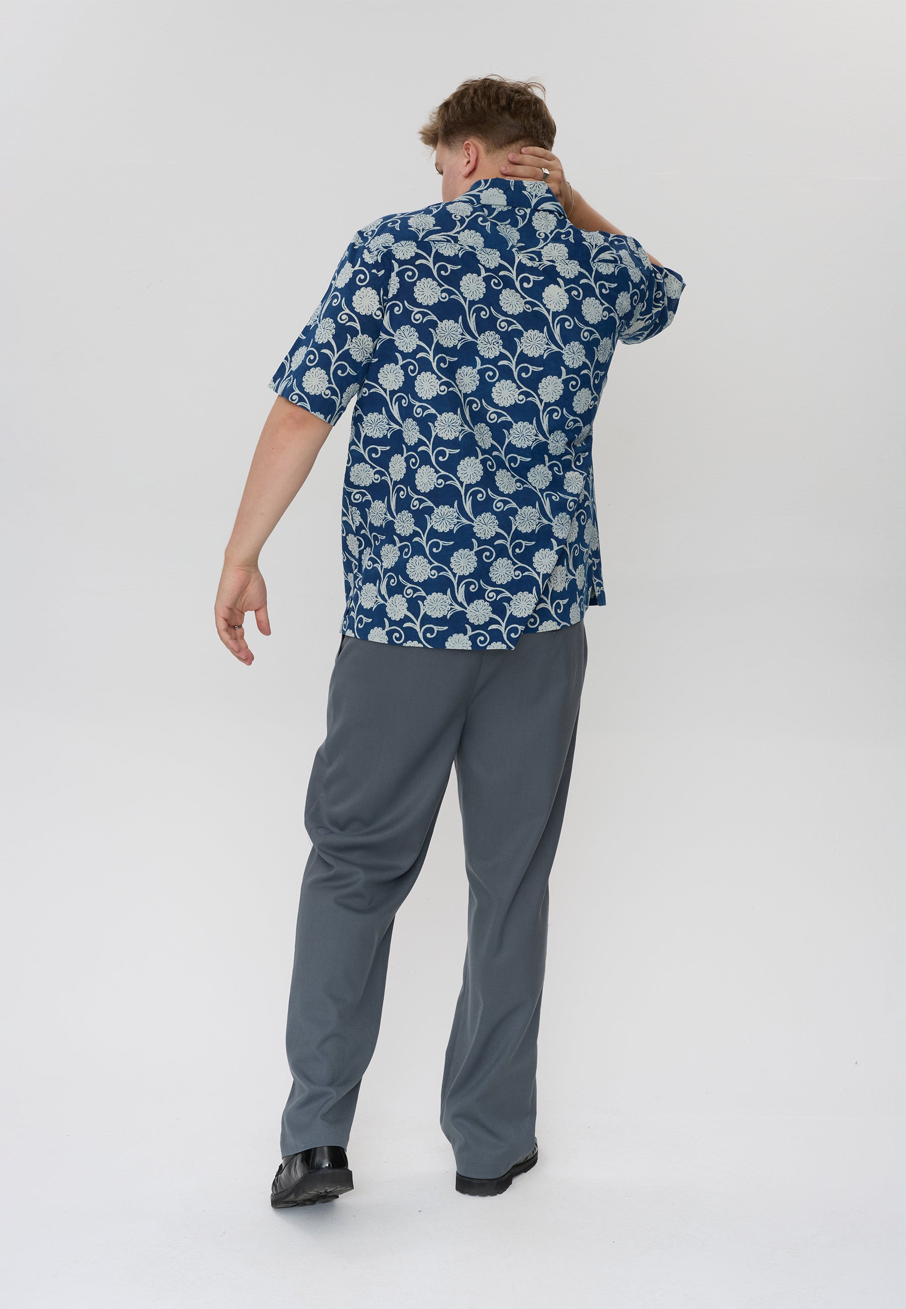 DXNMXRK. DXFester Shirt navy