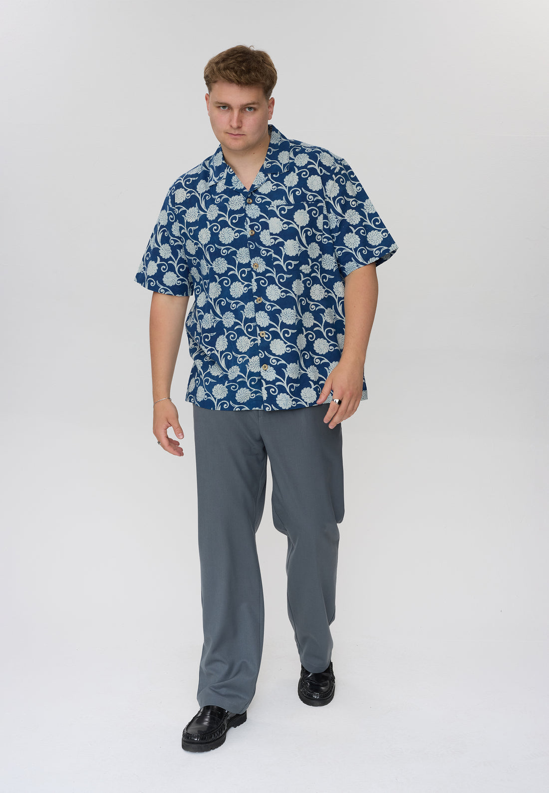 DXNMXRK. DXFester Shirt navy