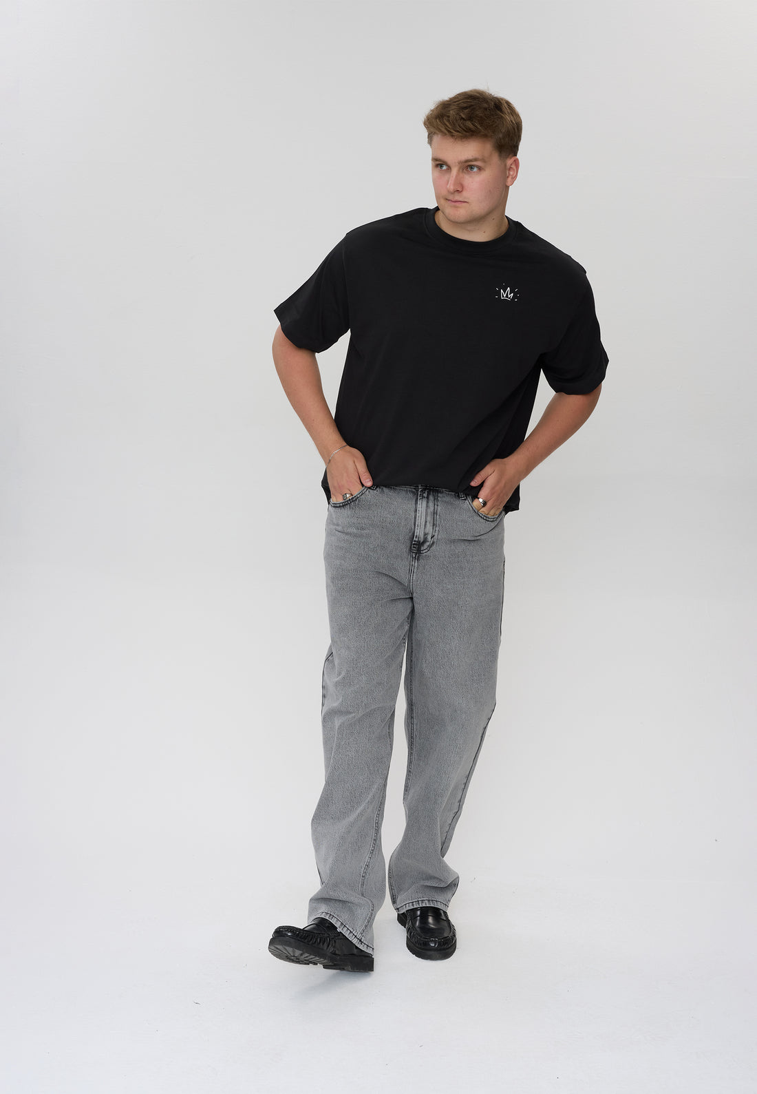 DXNMXRK. DXGary Jeans Grey