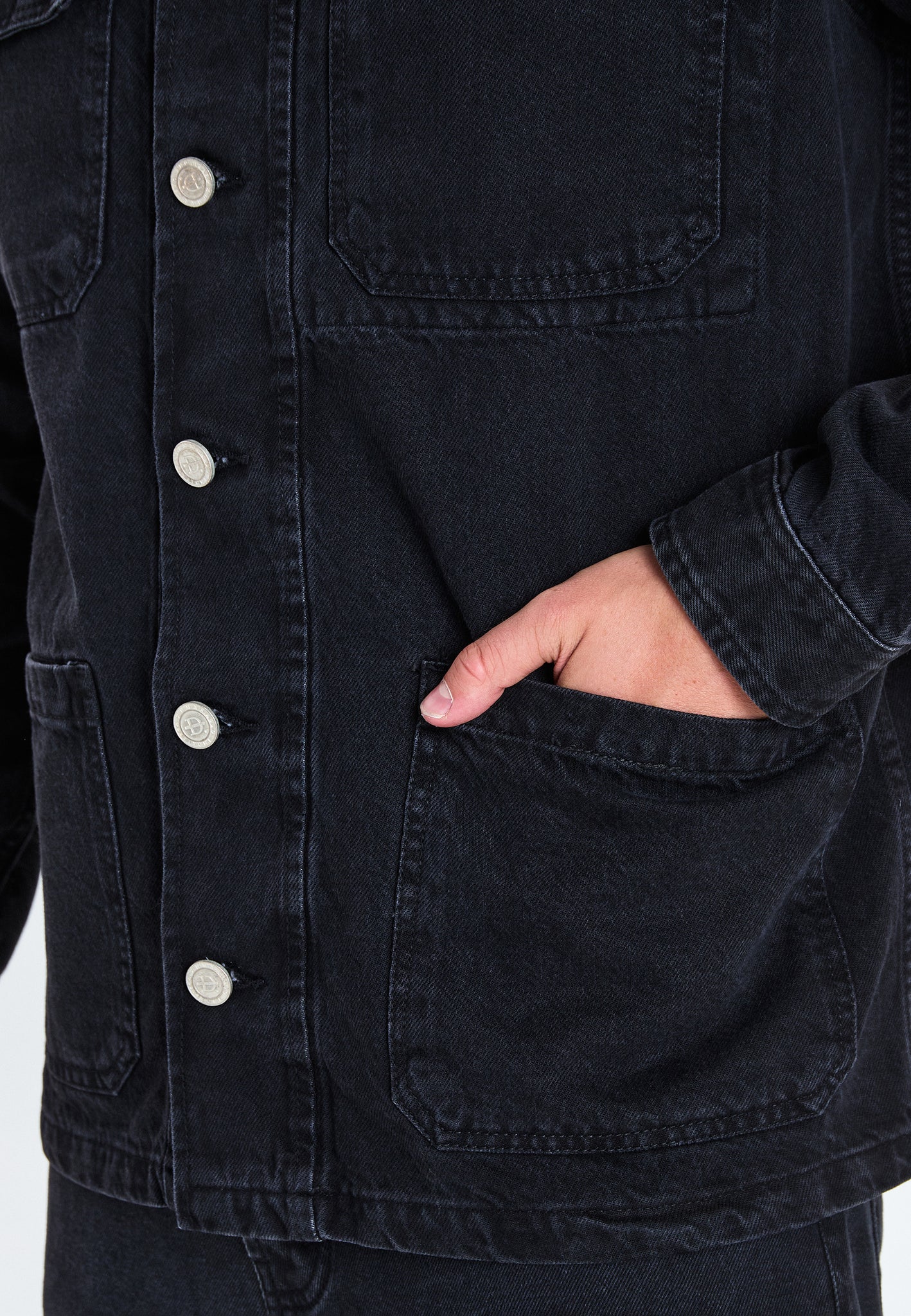 DXNMXRK. Dxfillip Overshirt Black