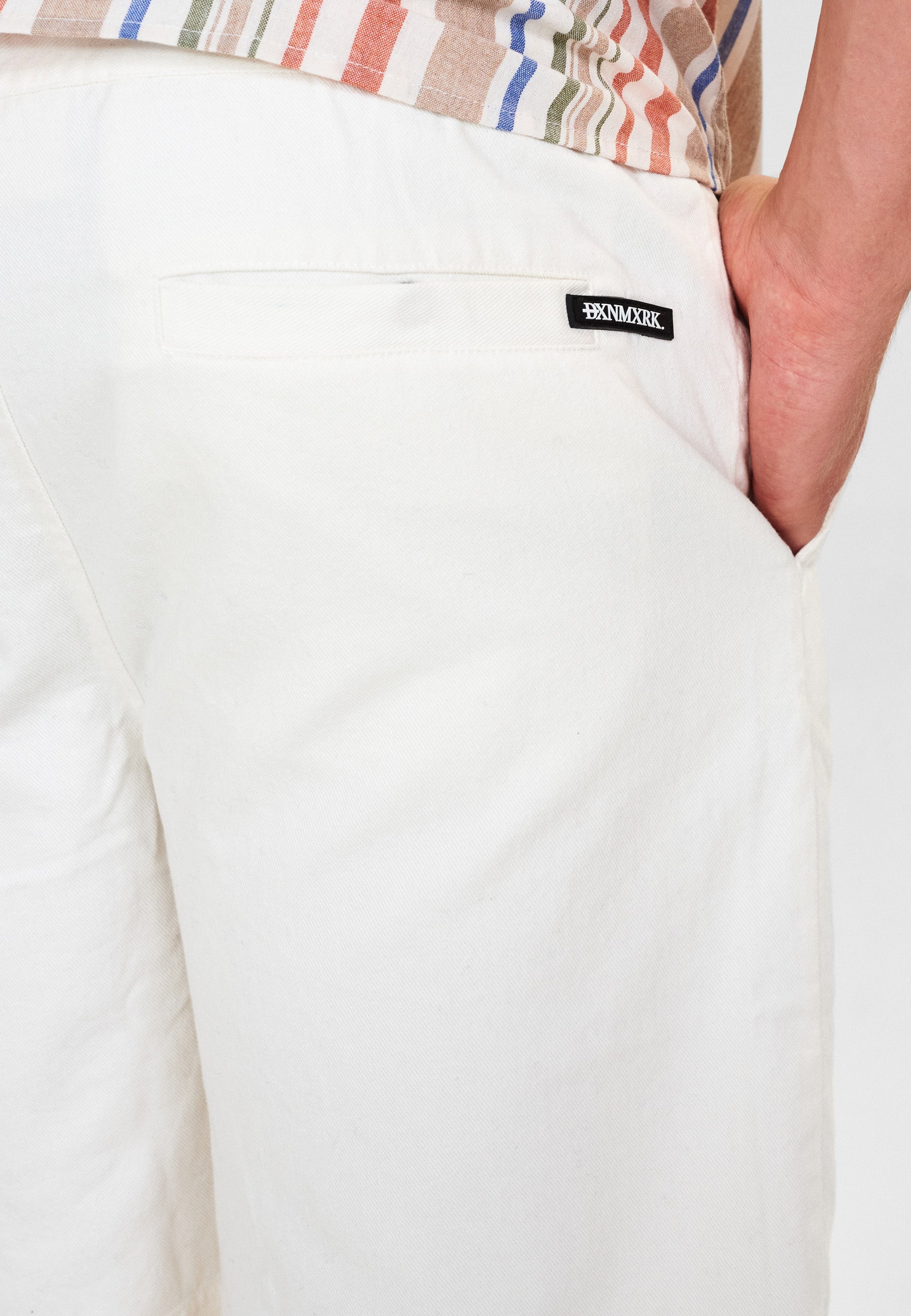 DXNMXRK. DX-Charles Shorts White