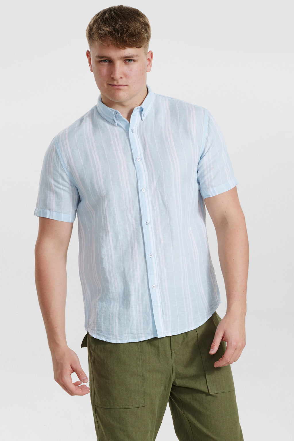 DXNMXRK. DX-Cooper Shirt light blue