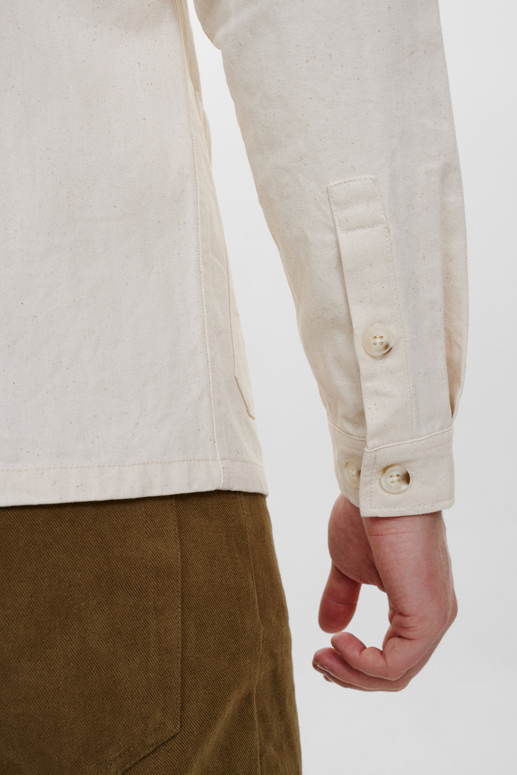 DXNMXRK. DX-Ector Overshirt Tofu