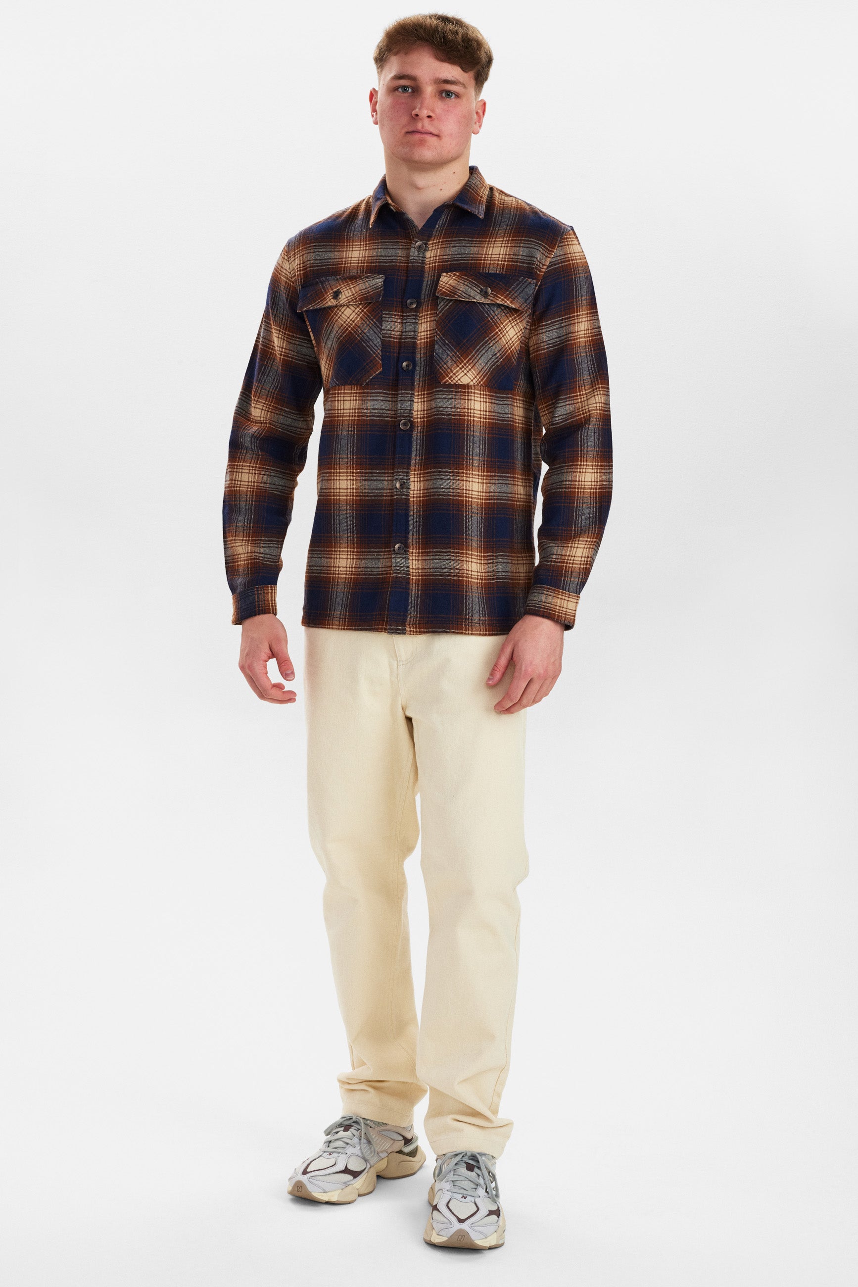 DXNMXRK. DX-Edlef Shirt Dark Brown