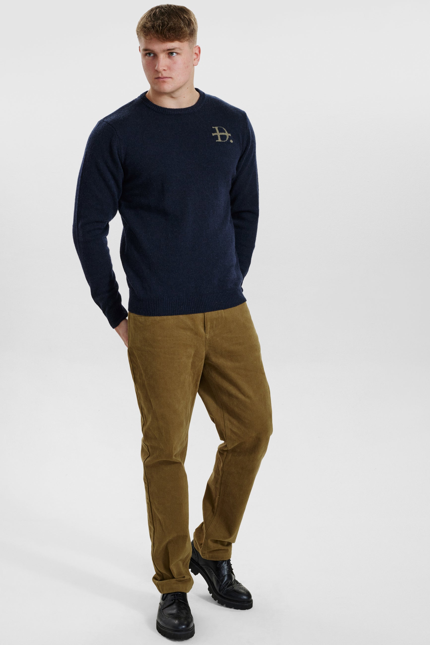 DXNMXRK. DX-Edmond Knitwear Dark navy