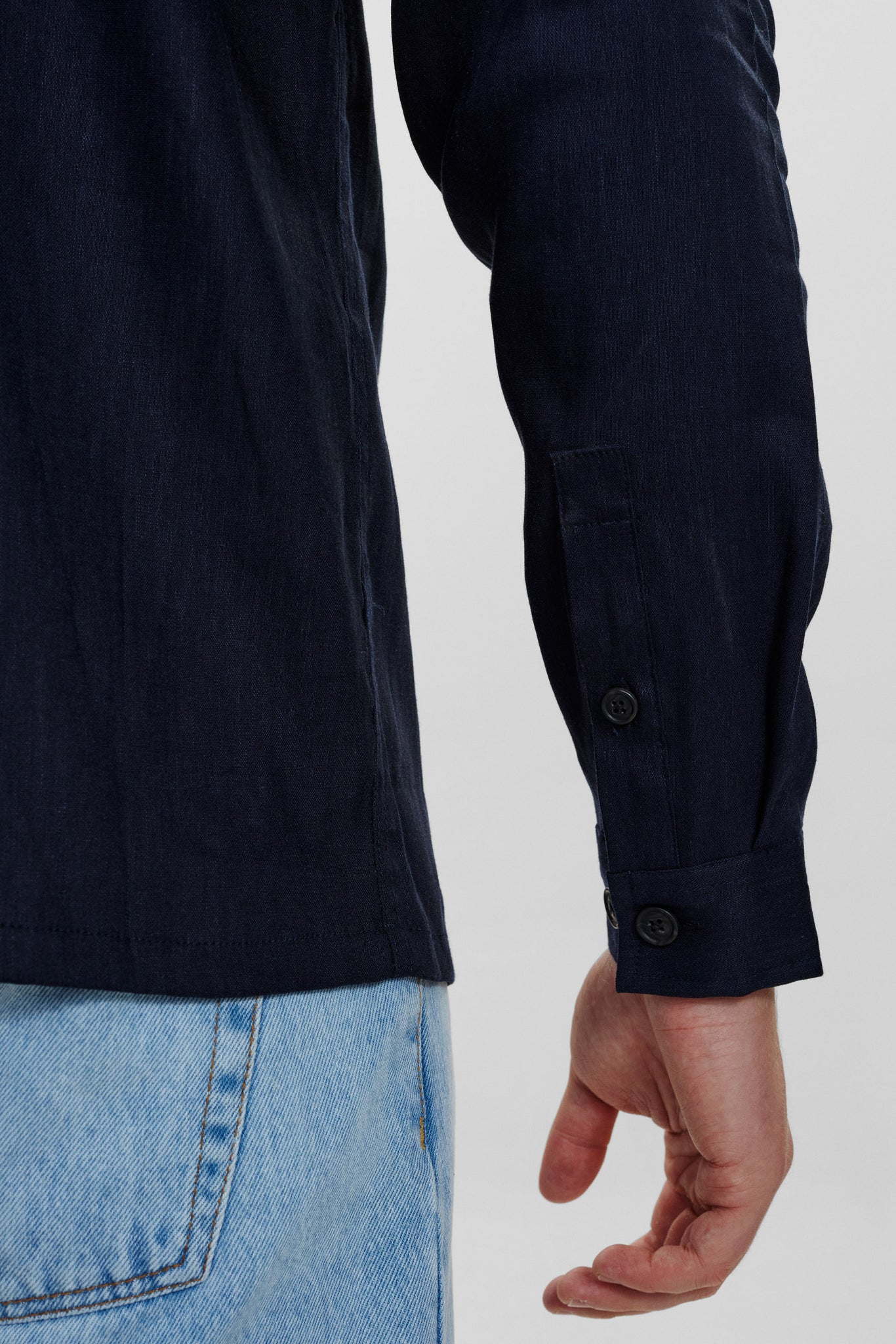 DXNMXRK. DX-Eggert Overshirt navy