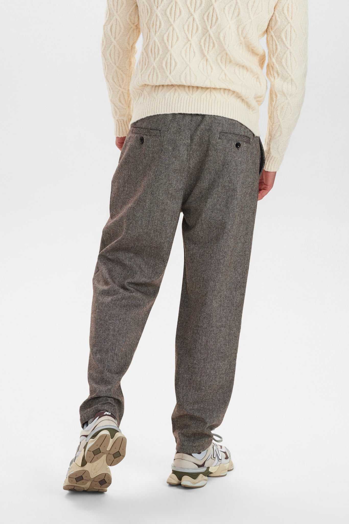 DXNMXRK. DX-Eik Pants Dark Brown