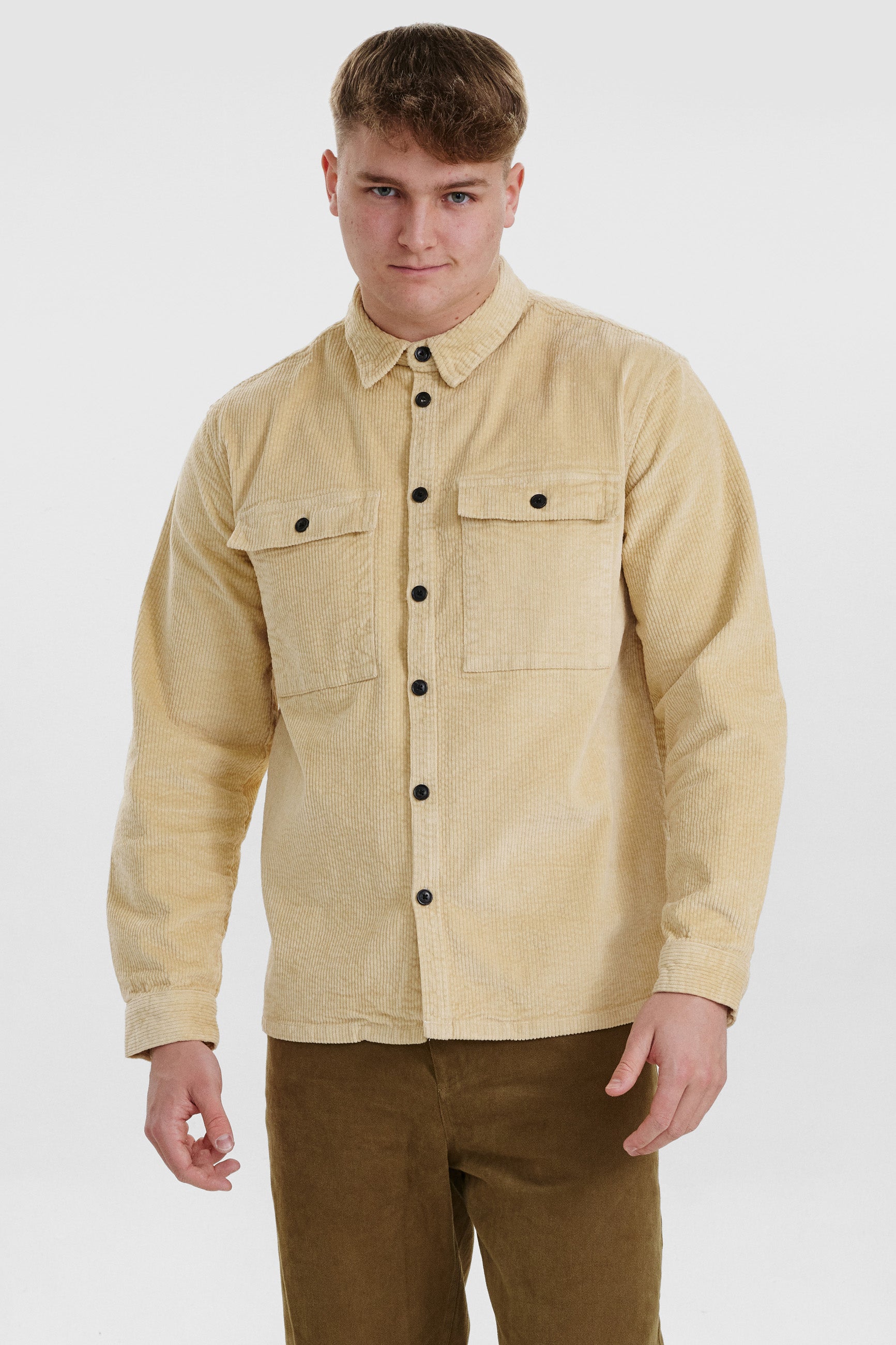 DXNMXRK. DX-Eldo Overshirt Sand