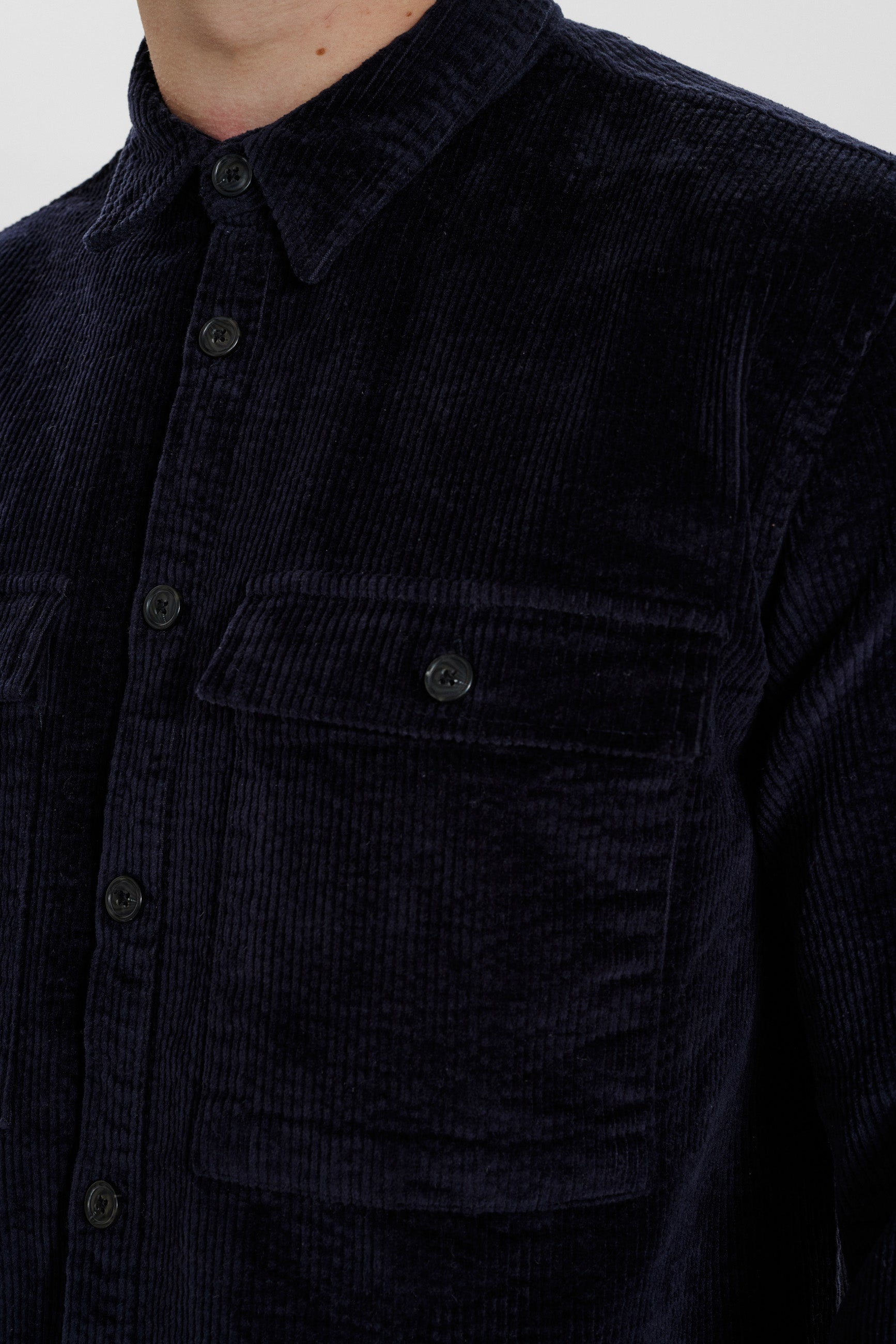 DXNMXRK. DX-Eldo Overshirt navy