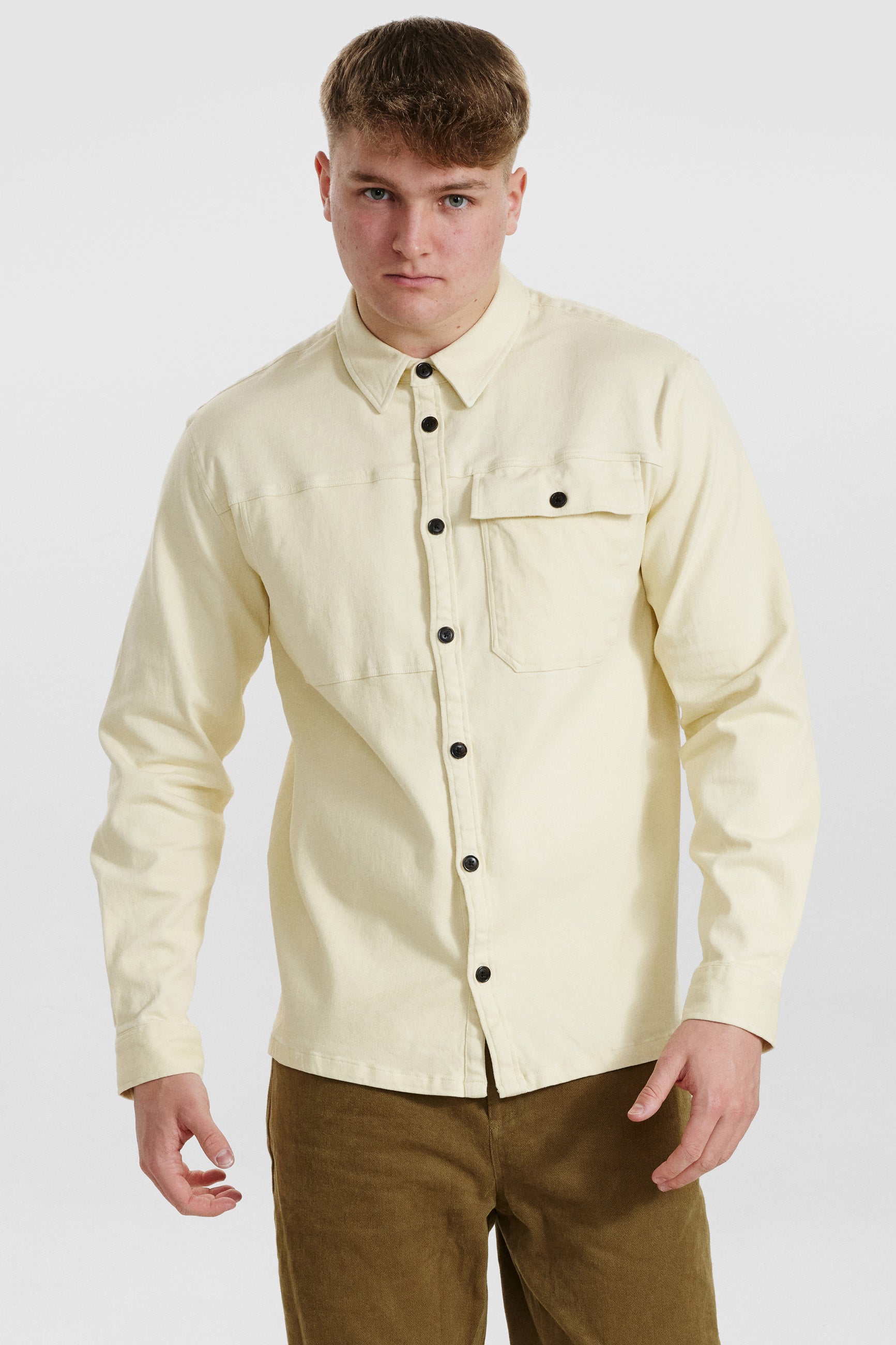 DXNMXRK. DX-Eliot Overshirt Tofu