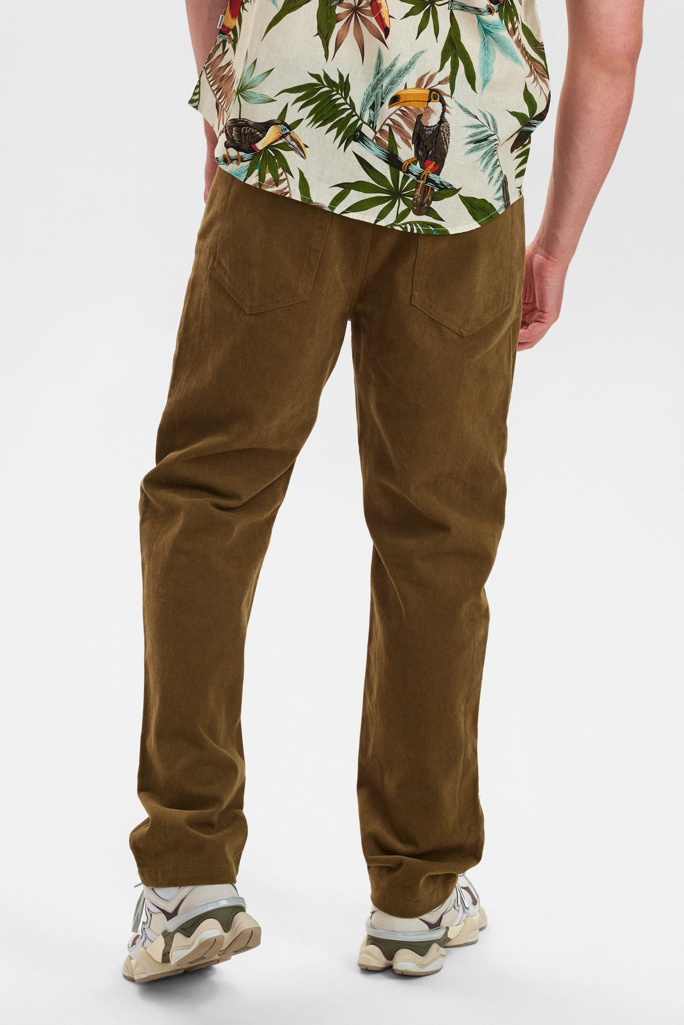 DXNMXRK. DX-Elton Pants Olive green