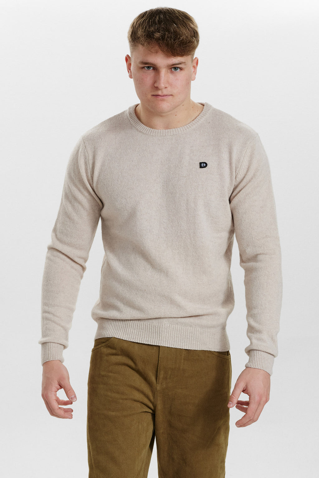 DXNMXRK. Darren Knitwear Beige