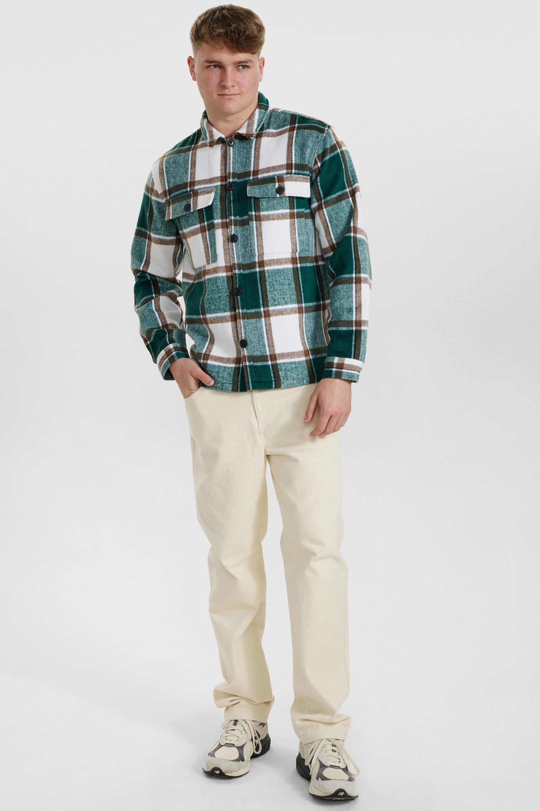 DXNMXRK. Dennik Overshirt Green